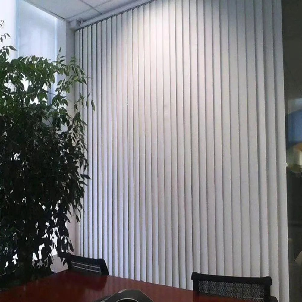 

3 Pcs PVC Blinds Slats Replacement Vertical Black Window for Sliding Doors Indoor Windows Parts and