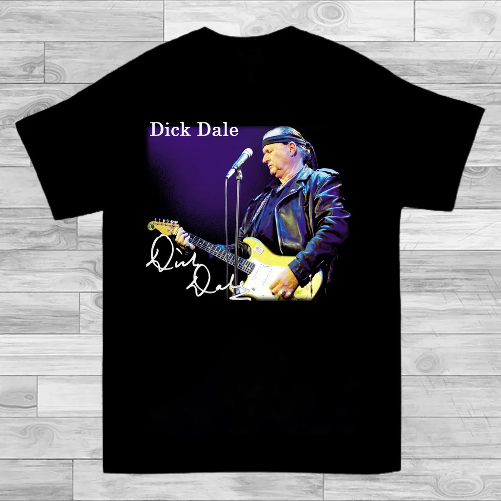 Rare  Dale Guitar Gift For Fan Black S-2345XL Unisex T-shirt TMB804 Y2K tops Unisex Summer Short Sleeve