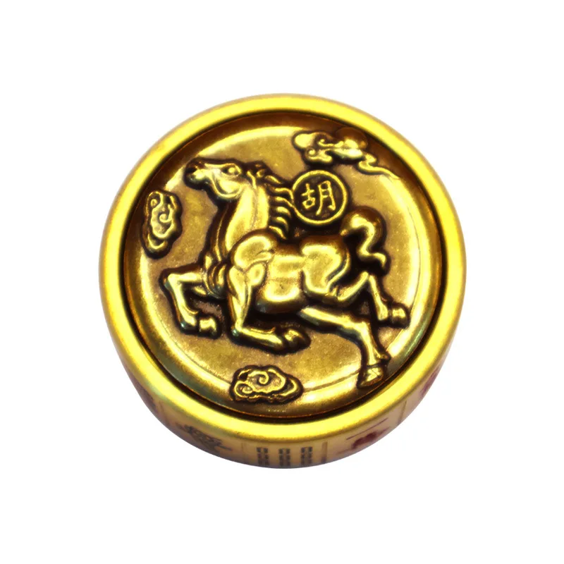 Brass -Turning - , Pot Handle, Mahjong Hand-Held Piece, Fortune Card Artifact, Rotating Stress-Relie