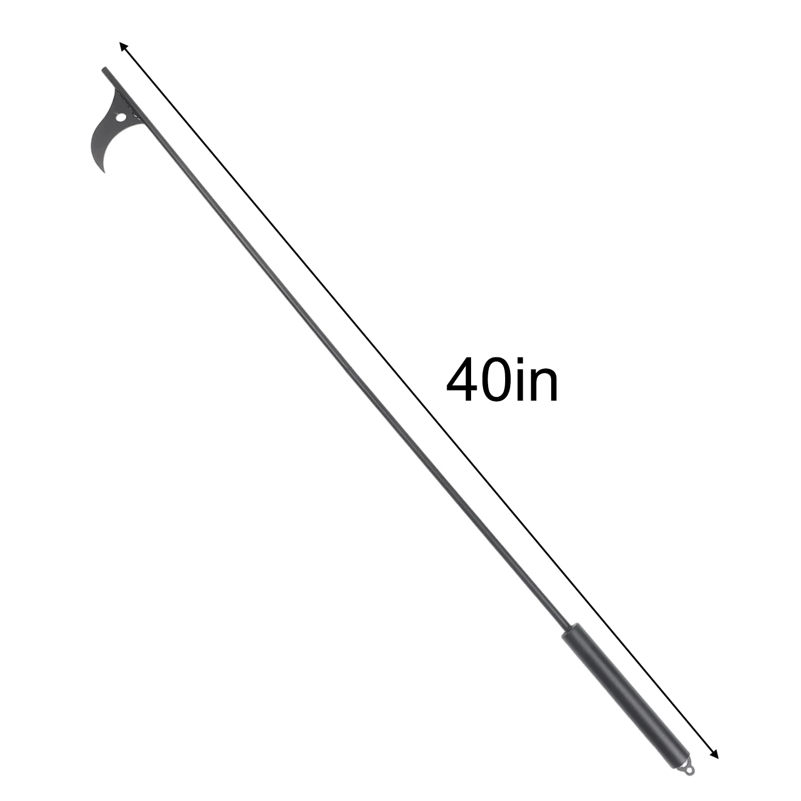 Fire and fireplace wrought iron tongs designed for safe and secure log handling with long heat resistant handles
