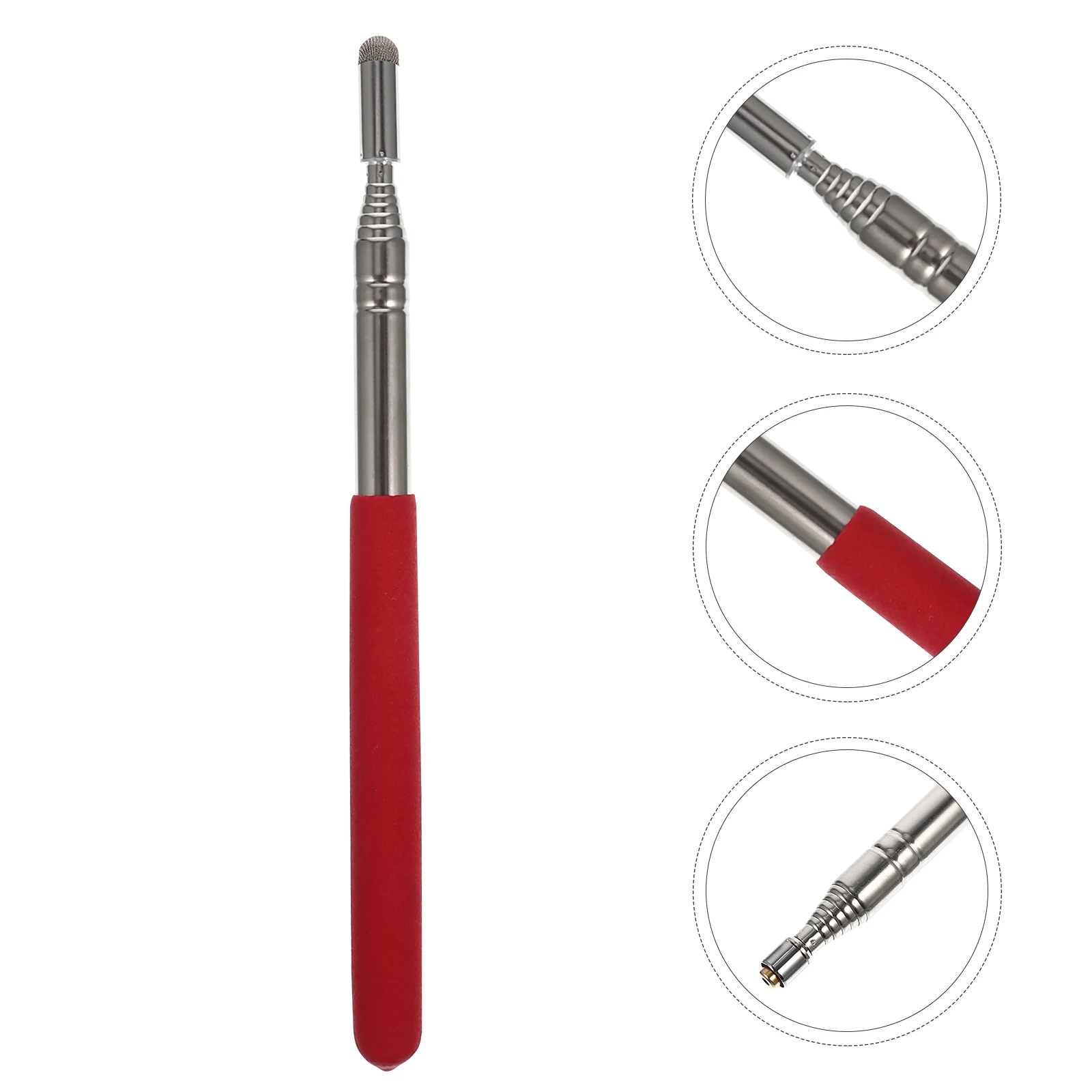 

Sturdy Retractable Touch Screen Indicator Pointer Multifunction Presenting Teaching Stick for Teachers Guides