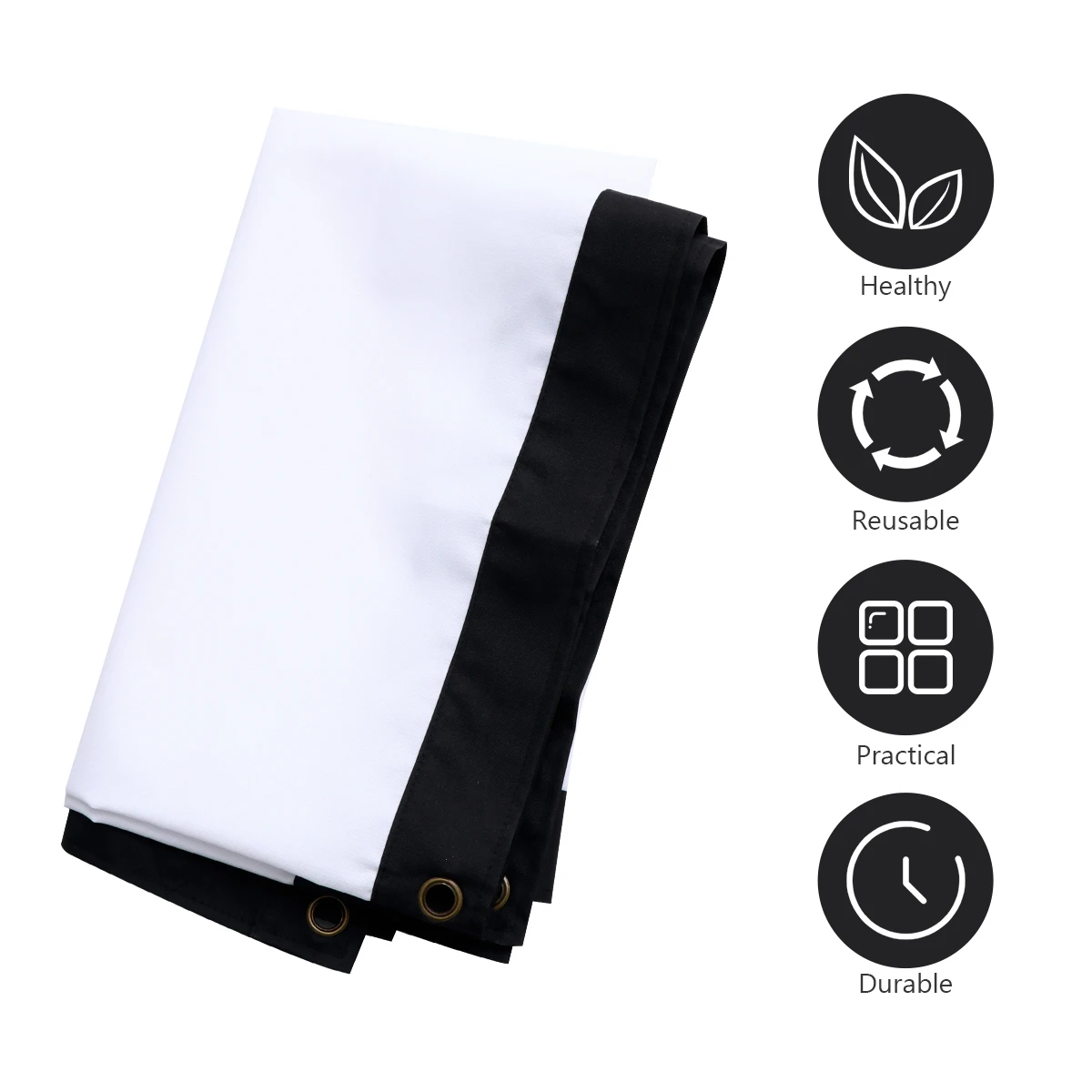 

Portable Projection 60 Inch 4:3 Foldable Soft Projection Projector Screen for Home Outdoor Suitable Gifts