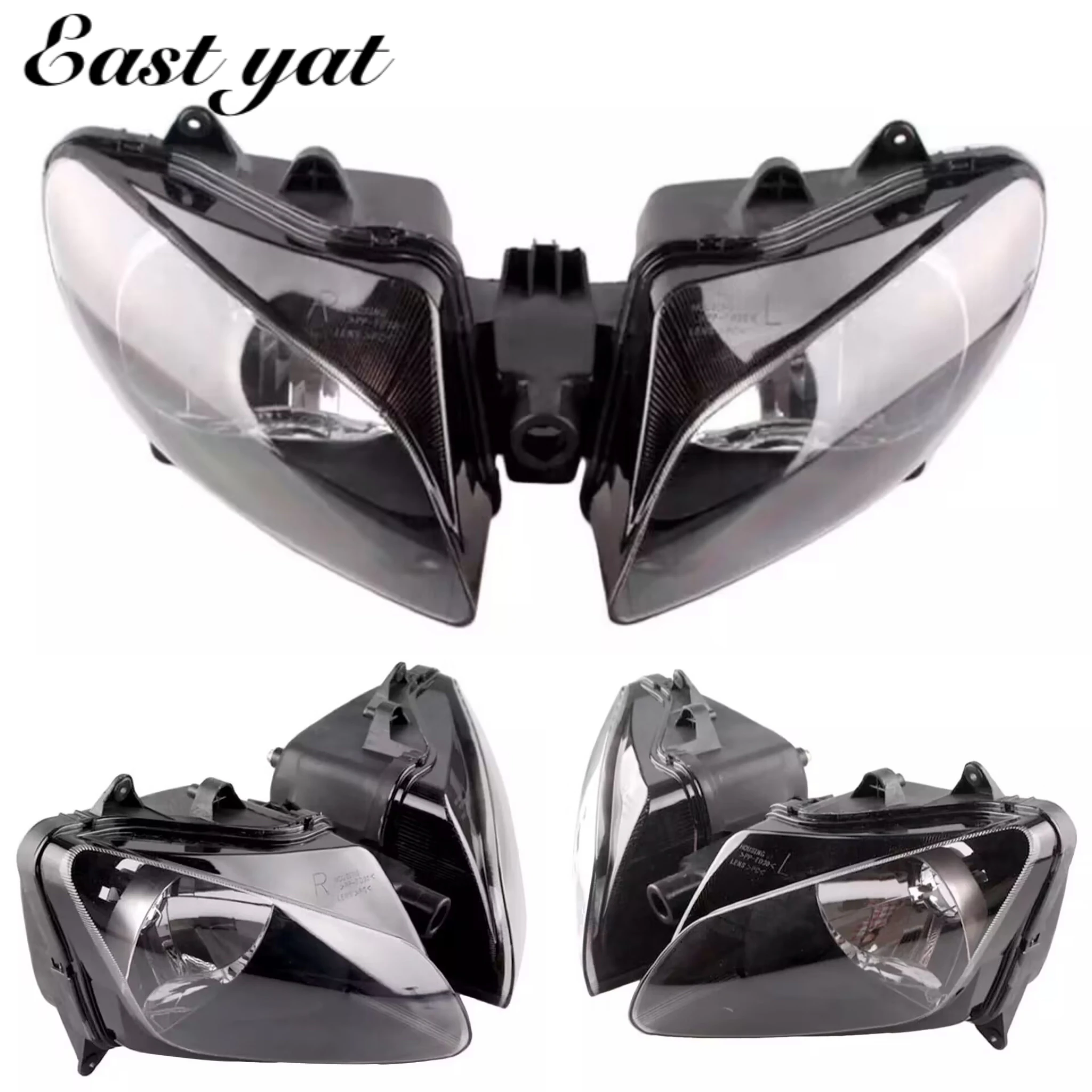 

High quality Motorcycle Front Headlight Headlamp Head Light Lamp Housing Assembly For YAMAHA YZF R1 2000 2001 YZF-R1 00 01