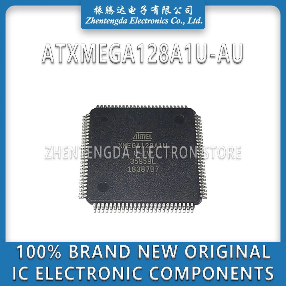 

ATXMEGA128A1U-AU ATXMEGA128A1U ATXMEGA128A1 ATXMEGA128A ATXMEGA128 IC MCU Chip TQFP-100