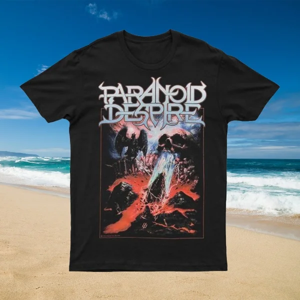 

2025 New Model of DISAPPEAR IN THE DEEPEST Printed Unisex Street Fashion Trend Short Sleeved Pure Cotton Round Neck