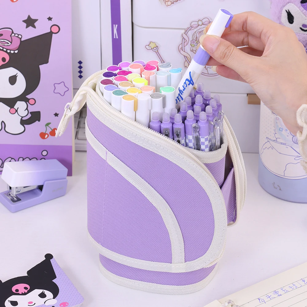 الوقوف حقيبة القلم طالب القرطاسية علامة الحقيبة حامل القلم الرصاص اللوازم المدرسية سروال قصير المنظم هدية للفتيات الصبي