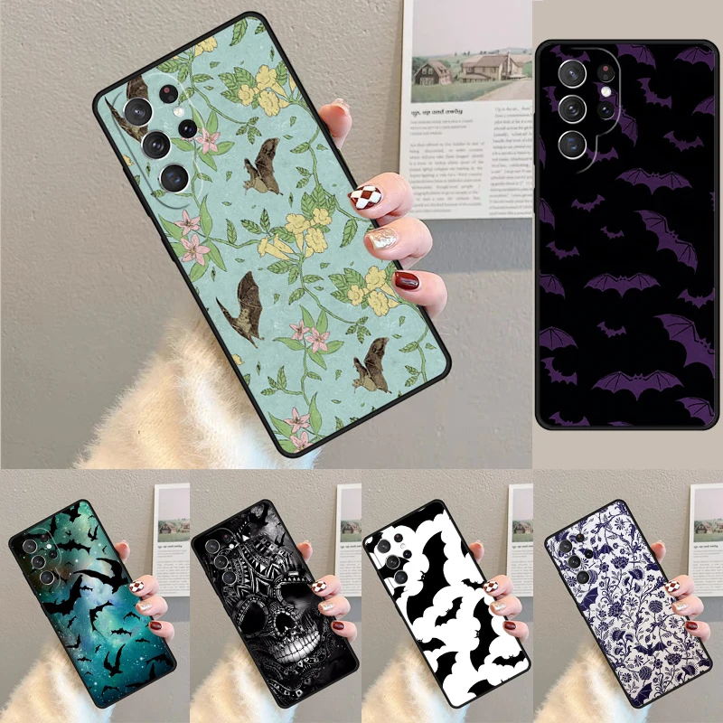 Vampire bats stars supernatural TPU Phone Case For Samsung Galaxy note 10 pro S26 S25 S24 S23 S22 Ultra Plus S21 FE S20 Cover
