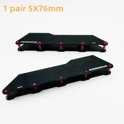 5 tekerlekler baz agresif paten Chasiss için 72mm 76mm Inline paten tekerlekleri açık aşırı paten çerçeve yetişkinler paten X oyun