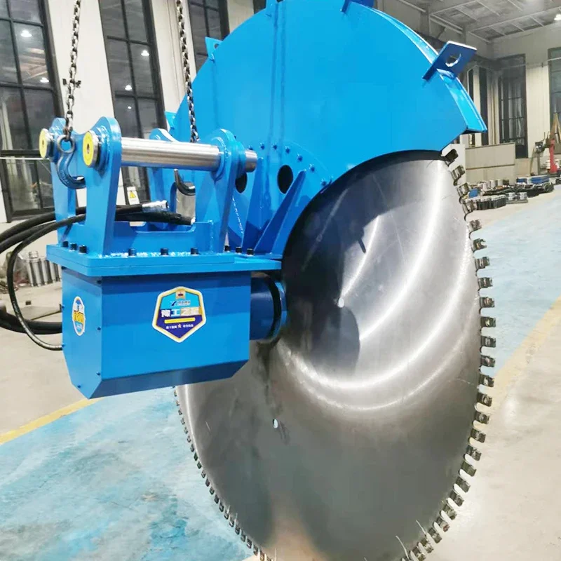 Hot Product Hydraulic Rock Saw Saw For Cutting Tunnel Mining Stone Sawing Machine Use For Building Demolition Mining Quarrying
