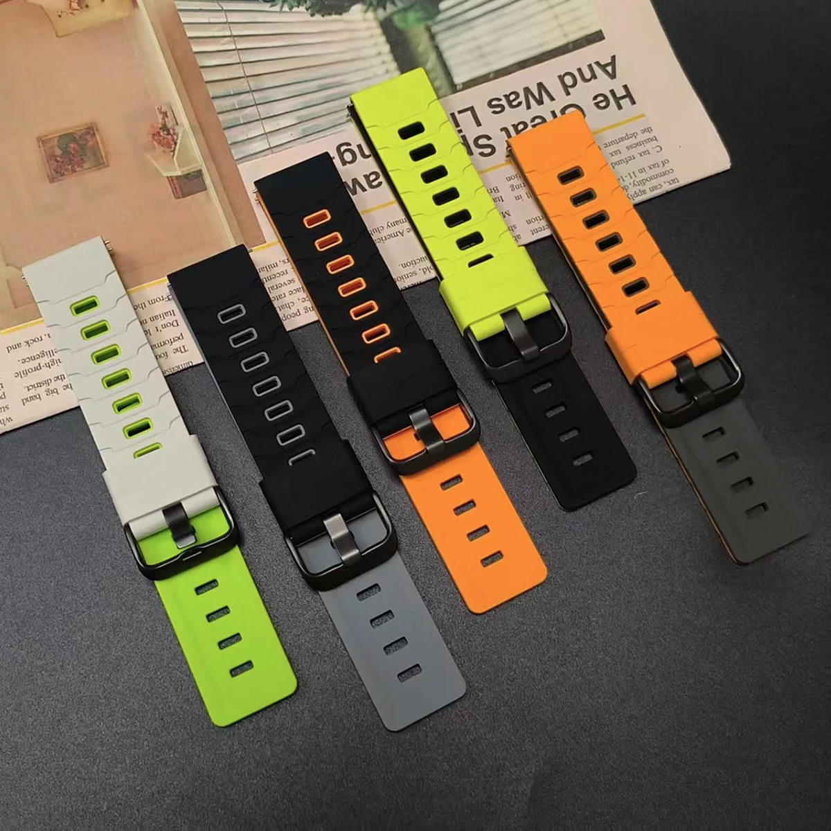 22mm Replacement Strap For POLAR Grit X2 X Pro Titan Vantage M3 M2 M V3 Band For Garmin Venu 4 45mm Men Women Silicone Bracelet