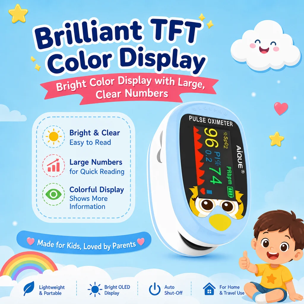 AiQUE Oksimeter Denyut Jari Ka - Pulse Oximeter Fingertip Rechargeable ulasan dan harga