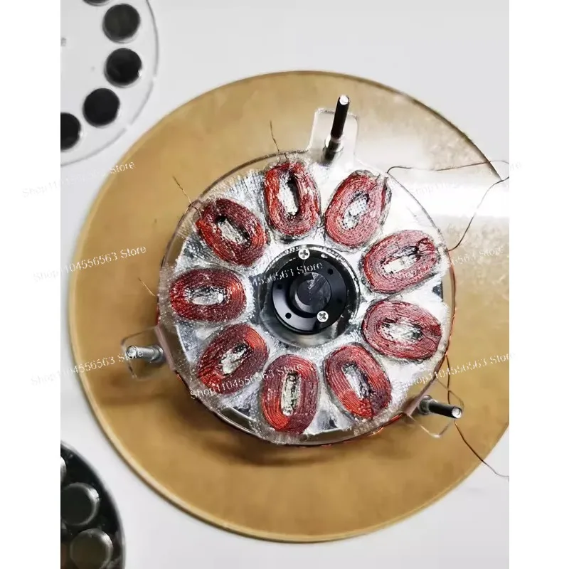 

Brushless Coreless Disc Generator - Wind Turbine & Hand-Cranked Power Generation Motor