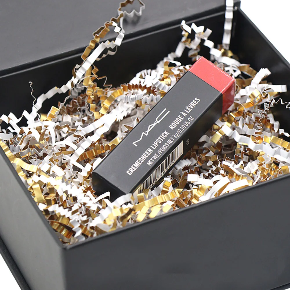 Gift box filling wine red black pink white filling paper fold paper silk color Raffia wave paper silk gift box packaging shredde