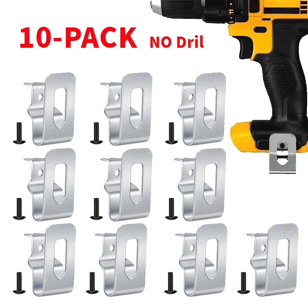 1-10PCS Electric Drill Belt Clip Hooks Hammer Impact Wrench Accessories For DeWalt 20V Drill Driver N268241 N169778 DCD980