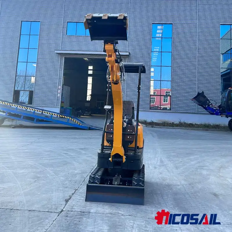 

Прочный компактный мини-экскаватор — гусеничный тип, EPA/EUR5 для мелких ферм, садов и жилых строительных площадок