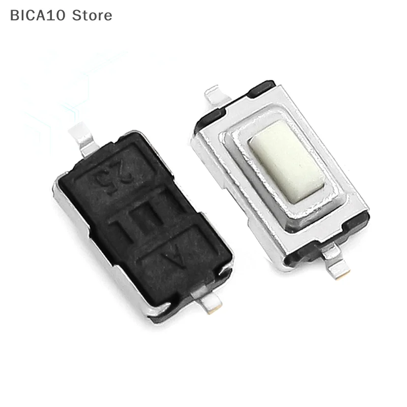 100 قطعة التصحيح الإدراج المباشر أفقي من نوع 2 أقدام اللمس مفتاح Microswitch النحاس 2 القدم الجانب الصحافة زر التبديل 3*6*2.5 مللي متر