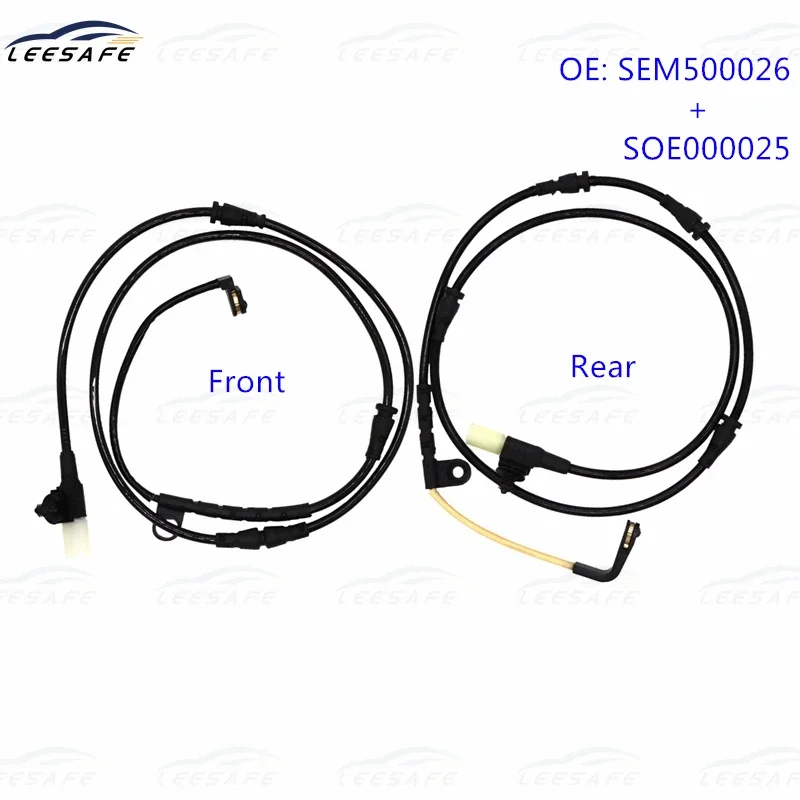 Front + Rear Alxe Brake Pad Wear Sensor SEM500026 + SOE000025 SOE000023 for Land Rover RANGE ROVER SPORT L320 Brake Alarm Sensor