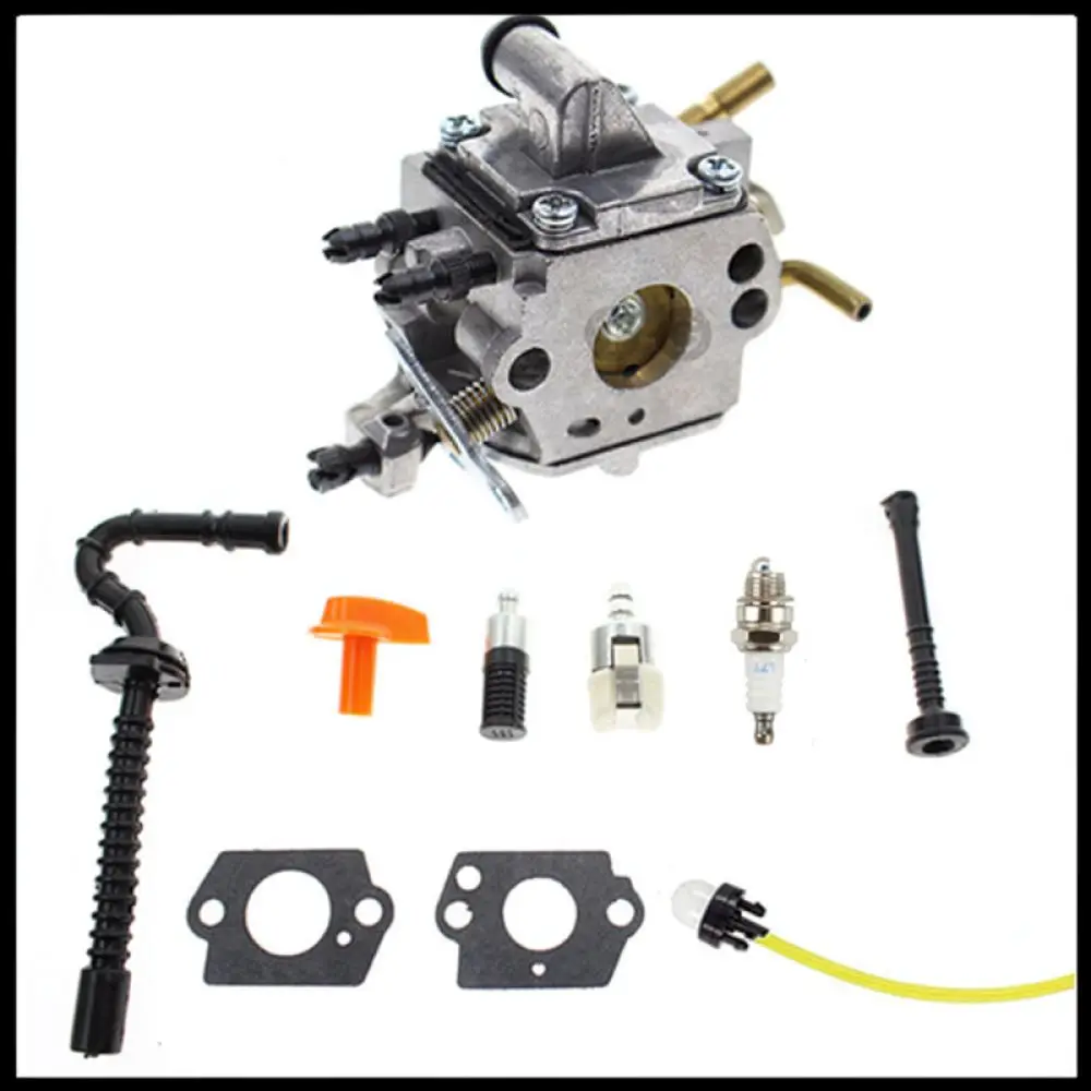 Replacement Carburetor Kit For Stihl MS192 MS192T Chainsaw Fuel System Filter Hose Garden Power Equipment Accessory