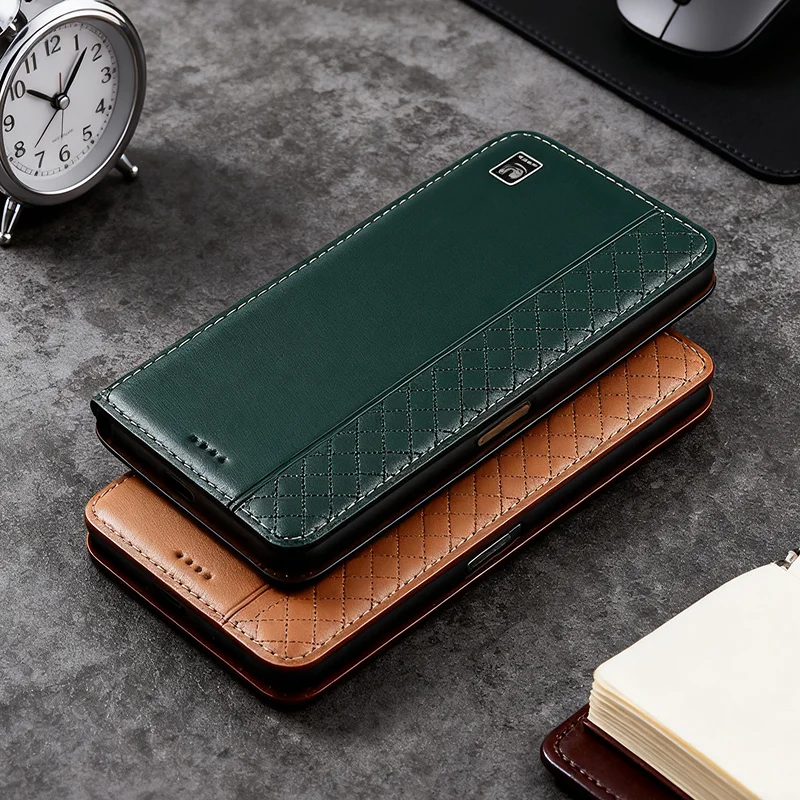 

Чехол-книжка из натуральной кожи в деловом стиле с карманом для карт для Honor 30 30i 30s 50 60 70 80 Pro Plus SE Lite GT