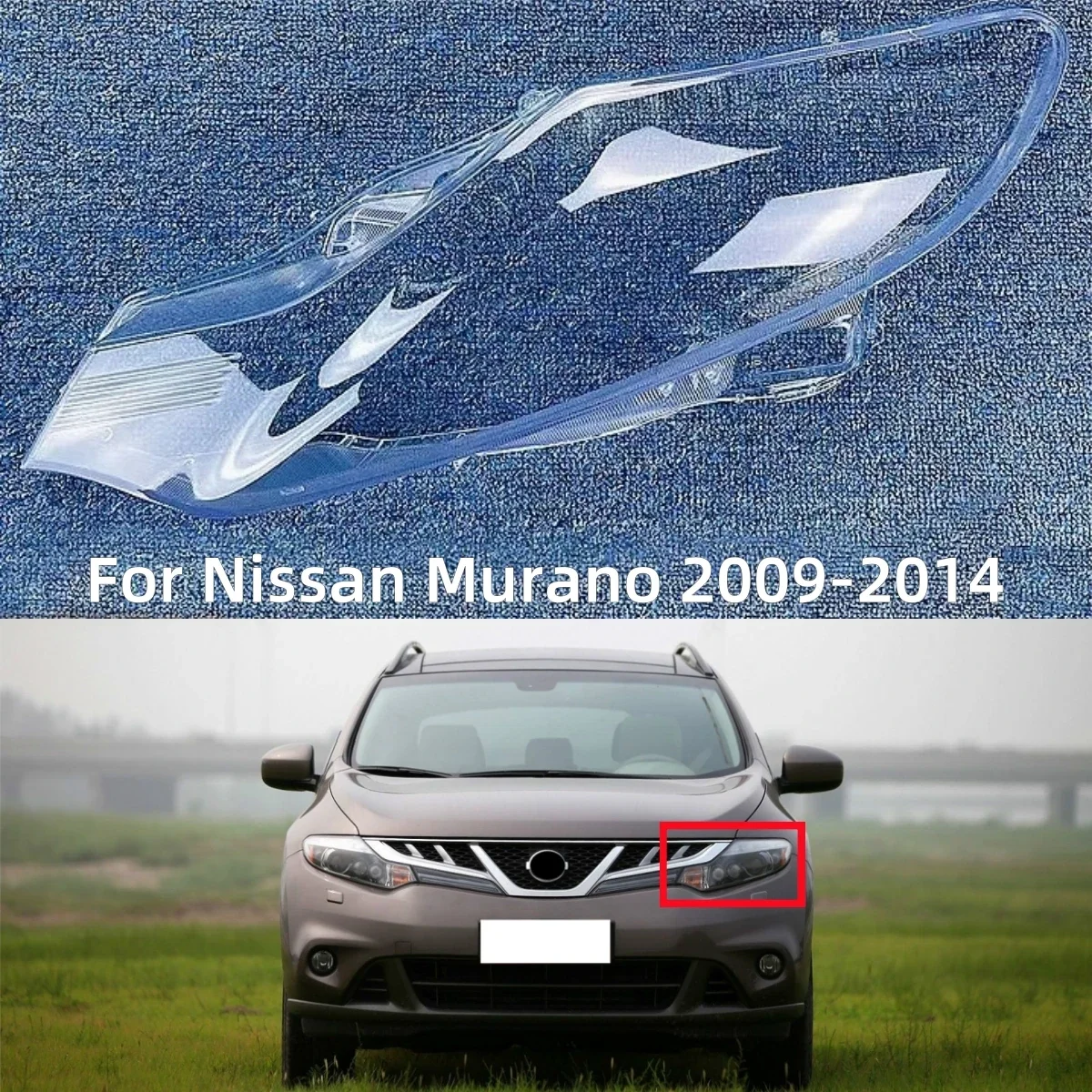 

Поп для Nissan Murano 2009 2010 2011 2012 2013 2014, художественные автомобили, линзы для фар, замена оригинальных линз