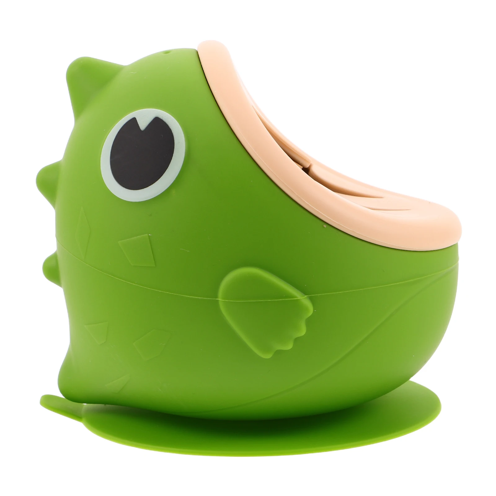 

Dinosaur Snack Bowl Silicone Kids Cartoon Suction Baby Toddler Feeding Tableware Cute MultiUse Portable Home Travel