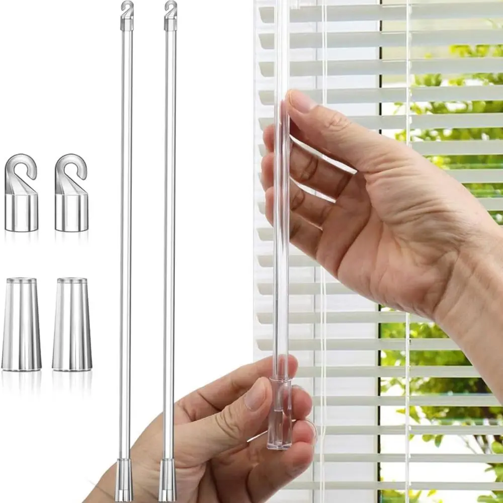 Accessories Transparent Blinds Stick Fiberglass Home Curtain Stick Blind Wand