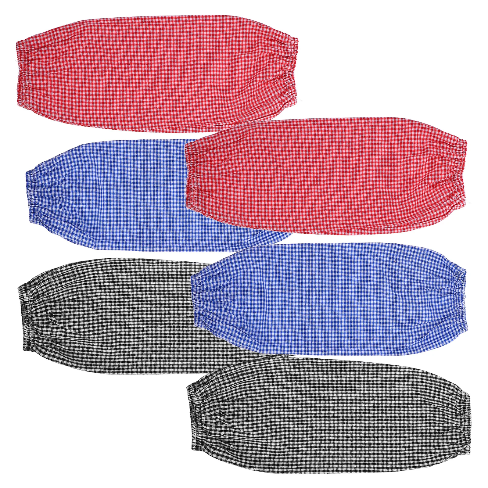 

3 Pairs Anti-Stain Cotton Arm Covers Kitchen Oversleeves Oil Proof Protector for Men Women Cleaning Gardening Car Washing Sun