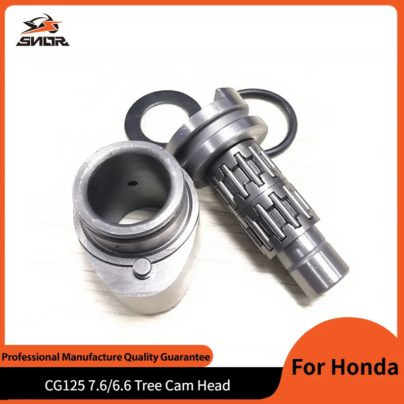 SNOR 1Kit محرك CG125 عمود الحدبات 7.6 شجرة كام رئيس تعديل سباق كام رئيس 6.6 لهوندا CG125 150cc 200cc دراجة نارية الملحقات #1