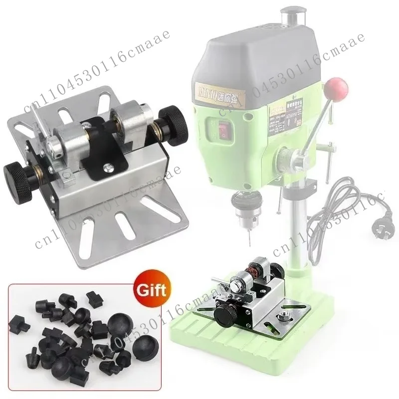 Small Bead Punching Fixture: A precision benchtop drilling fixture used for bead and small jewelry processing machines