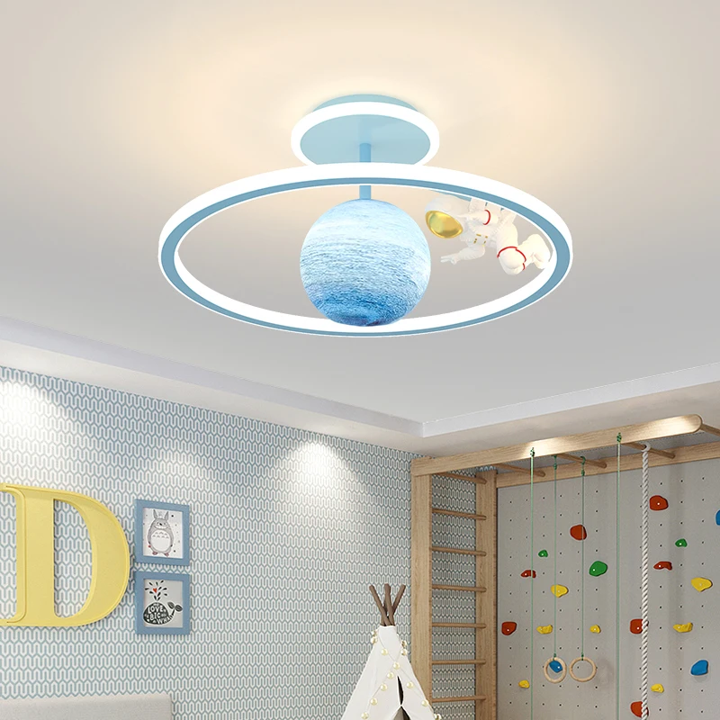 Imagem -05 - Lâmpada Moderna do Teto Led para Crianças Lustre de Teto para Quarto Infantil Decoração de Casa Iluminação do Quarto de Meninas e Meninos