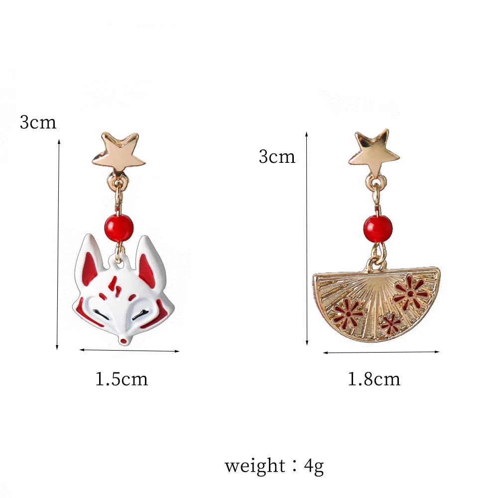 Anime Tian Guan Ci Fu Earring Heaven Official’s Blessing Hua Cheng Xie Lian Cosplay Women Ear Clip Studs Pendant Jewelry Gifts