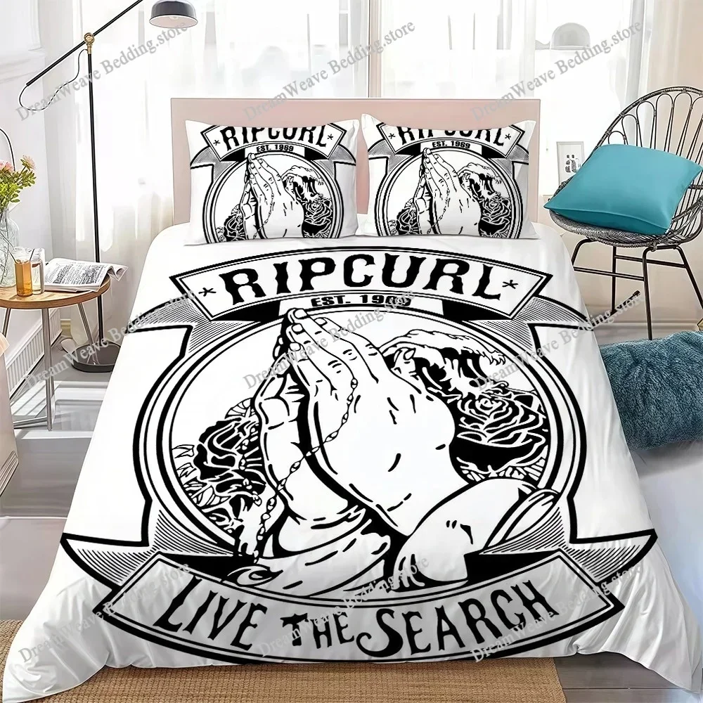 cool R-Rip C-Curl Duvet Cover Set Home Style Bedding Soft Laundry Cotton Bed Student Dormitory GiftFQH