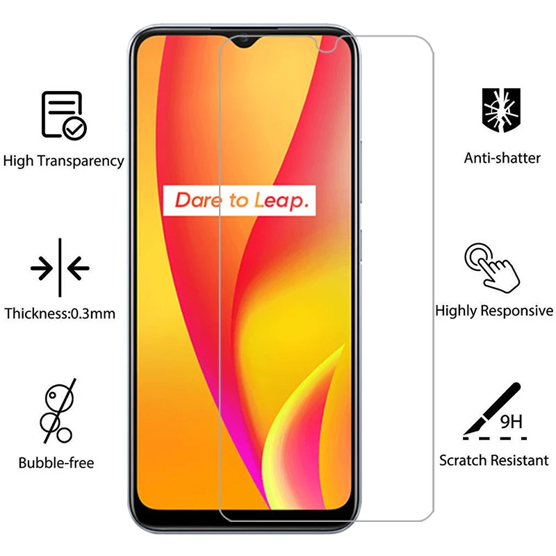 screen protector for realme c15 c11 2021 protective tempered glass on realmec15 c 11 15 11c 15c film realmi reali real me relme view 2