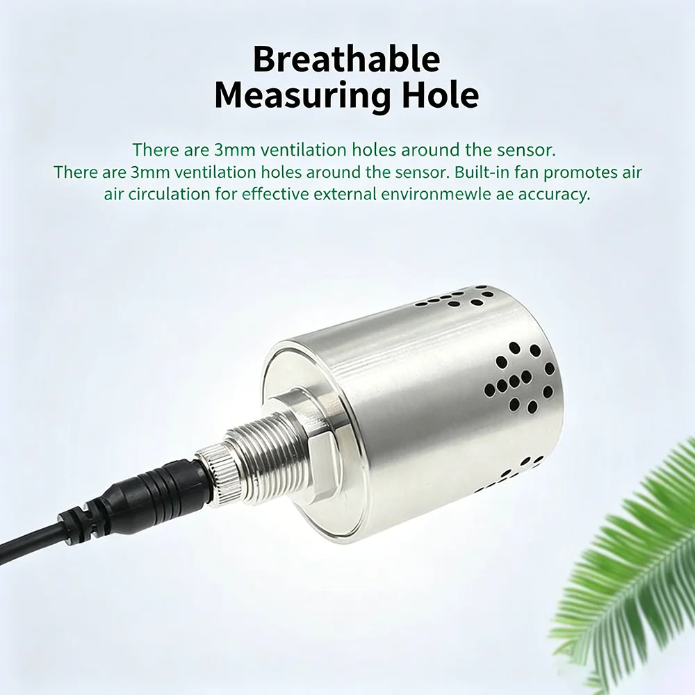Air Quality Concentration Detector PM1.0 PM2.5 PM10 Three-in-One Laser Dust Particle Sensor