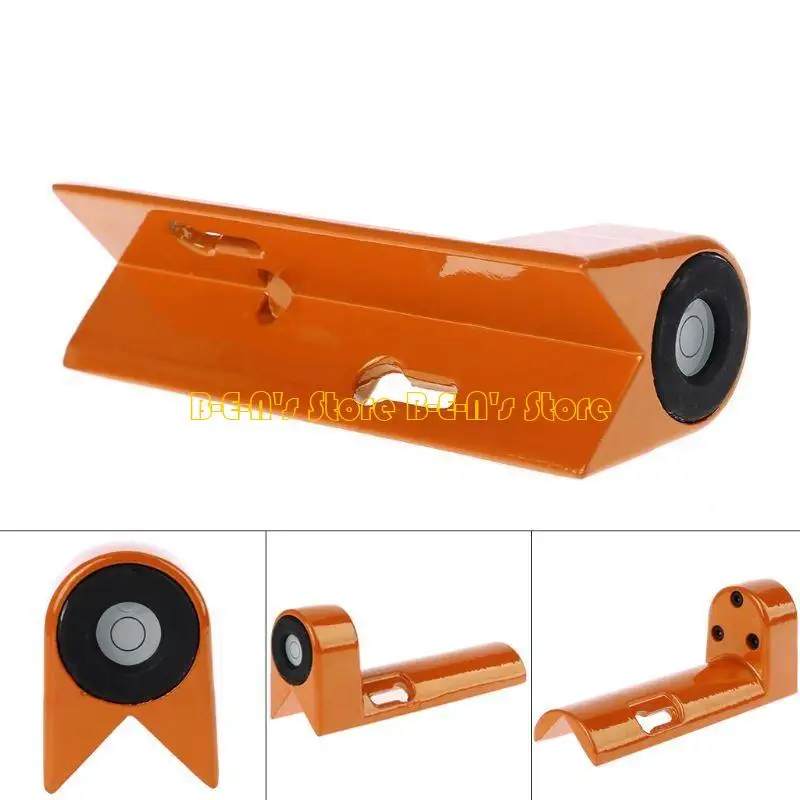 Y1AD Upgraded Bubble Level 90 Degree Level Circular Vial Aluminum Die Cast Rod 110mm/4.3-inch Length fitting for Measuring