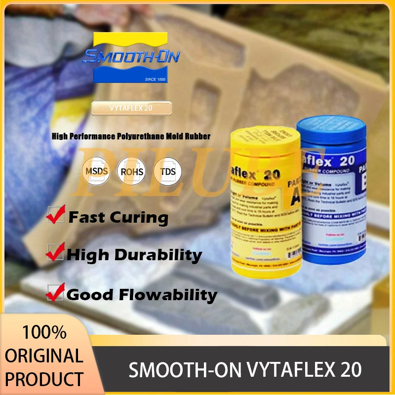 SMOOTH-ON VYTAFLEX 20 Polyurethane Rubber for High-Detail Molding and Casting Applications Original Product