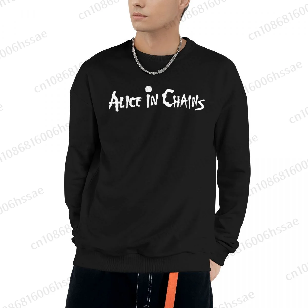 Alice In Chains Metal Rock Band Men Woman Fall Winter Sweatshirt Round Neck Long Sleeve Length Casual Top