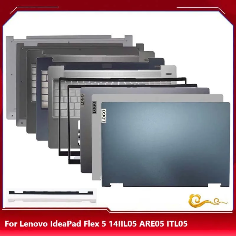 

New/Orig for Lenovo IdeaPad Flex 5 14 Flex5-14 Flex 5 14IIL05 ARE05 ITL05 LCD back cover /Upper cover /Bottom case /Hinge cover