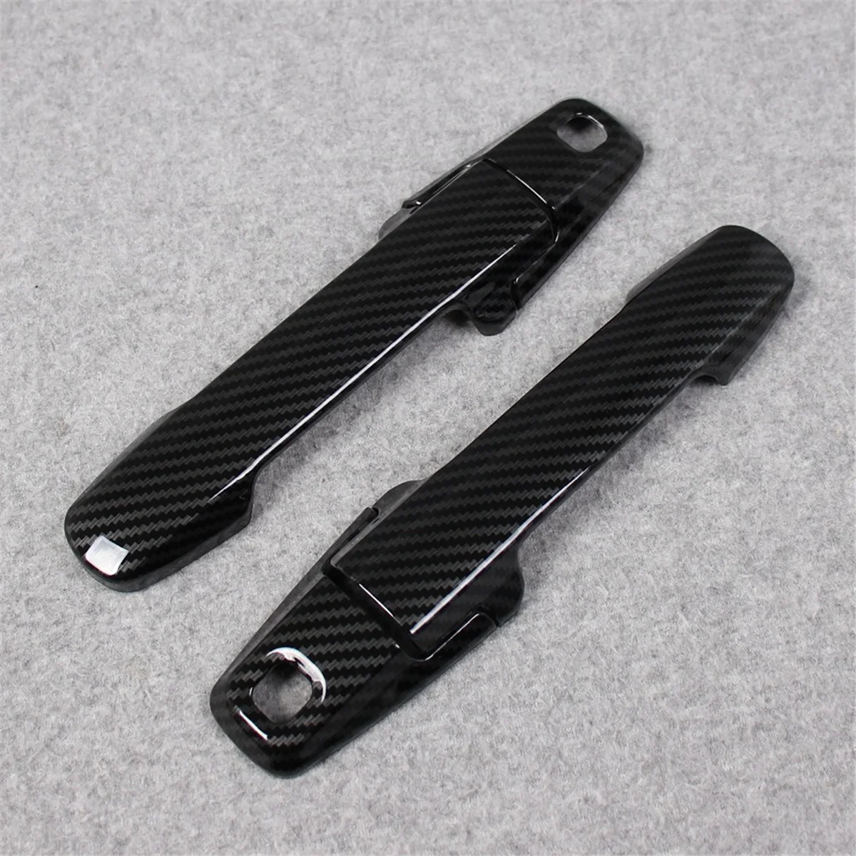 For Suzuki Spacia Custom MK53S 2023 2024 Car Door Handle Cover Trim Exterior Accessories - ABS Carbon Fiber