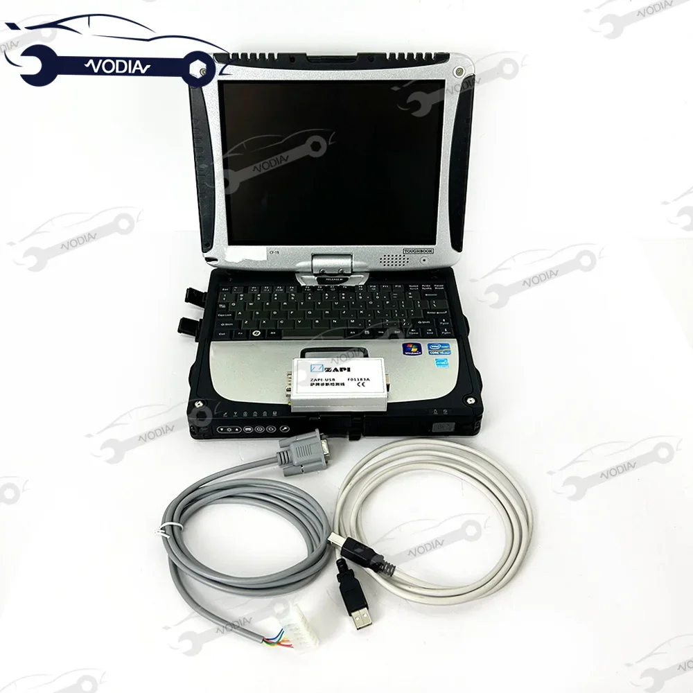 

For ZAPI programmer F01183A data cable zapi console software ZAPI-USB electric controller diagnostic tool+Cf19Laptop