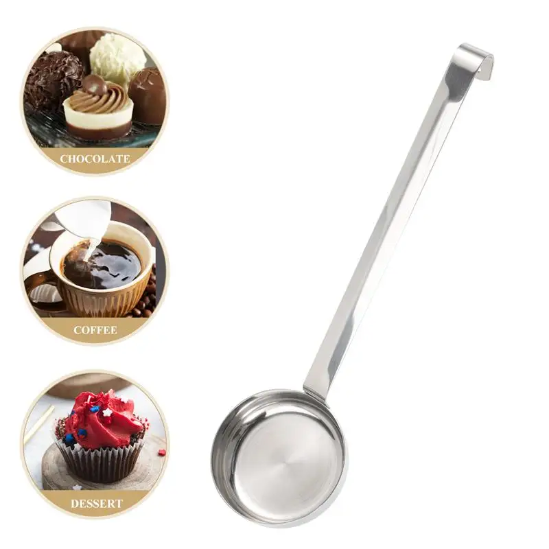 

Ladle Stainless Steel Stainless Steel Soup Spoon Deepen Thickened Large Capacity Tablespoon Kitchen Cooking Tool Tableware for