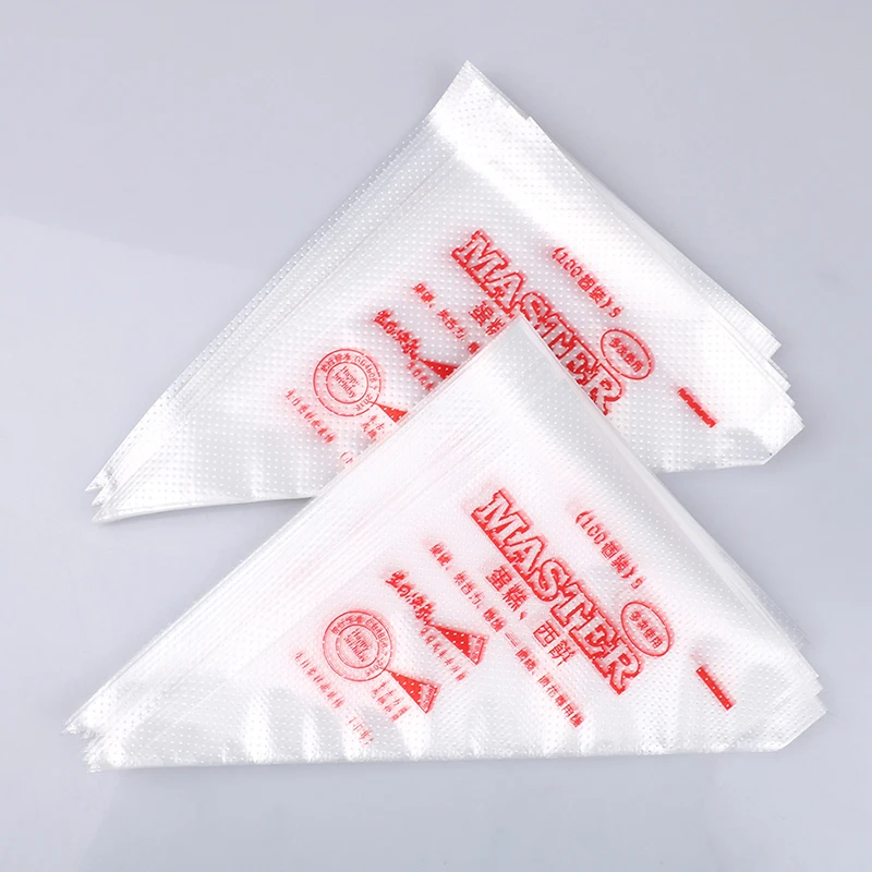 50/100pcs Disposable Pastry Bag Cake Decoration Bags Set Cup Cake Tool Baking