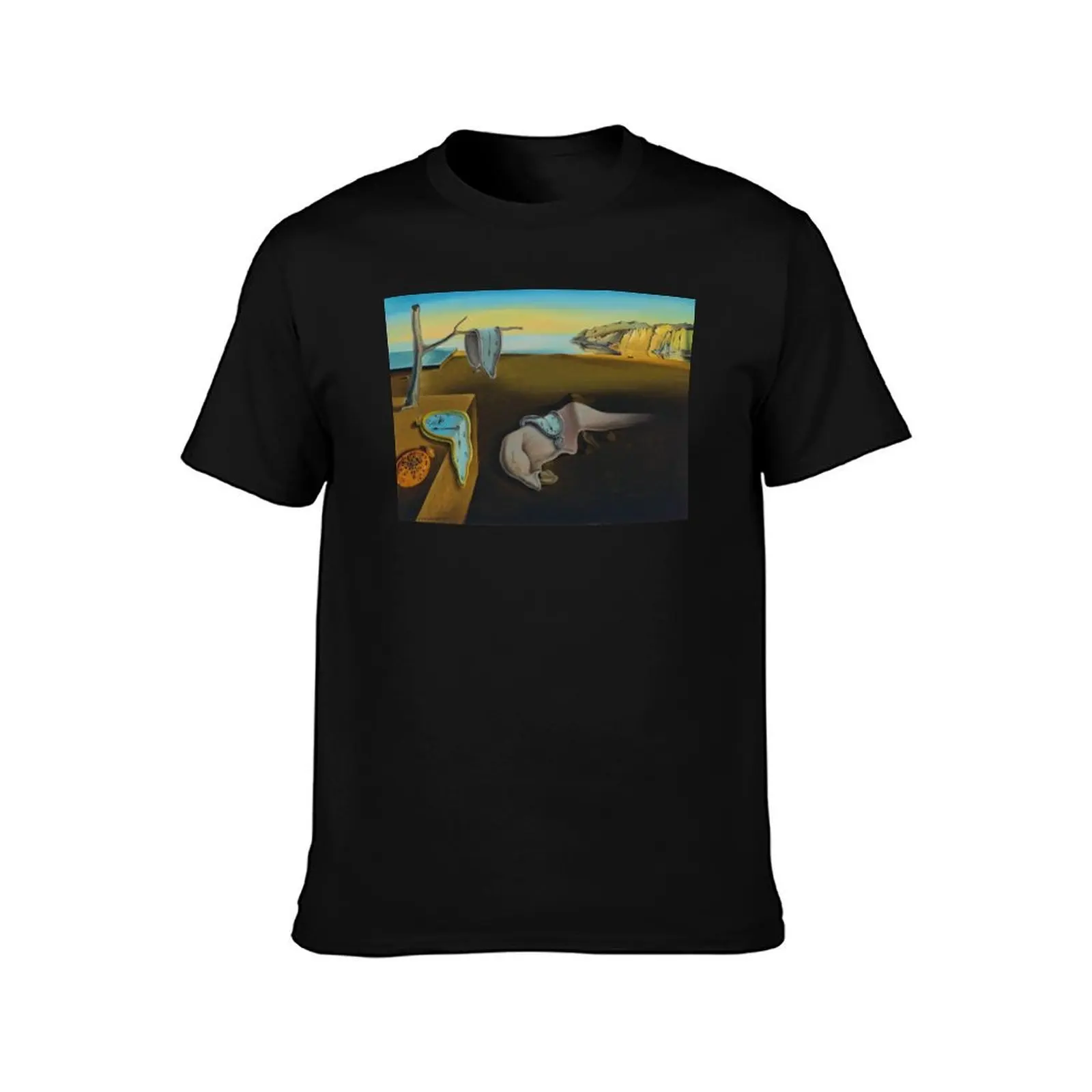 THE PERSISTENCE OF MEMORY--- SALVADOR DAL? T-Shirt Summer Casual Cotton Tee Oversized Streetwear Tops Vintage Graphic Print