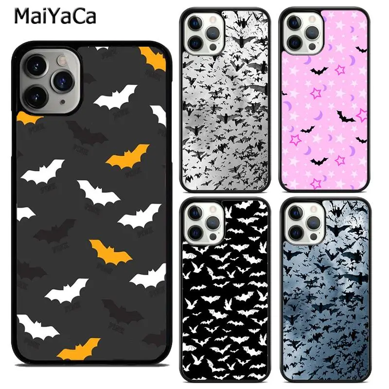 MaiYaCa Vampire Bats Collage Phone Case Cover For iPhone 16 15 SE2020 6 6s 7 8 plus 11 12 mini 13 14 pro max shell  coque