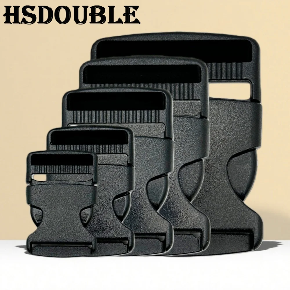 10Pcs 20-50mm Kunststoff Gewölbte & Innere Lösen Gürtel Schnalle Für Rucksack Riemen Outdoor Sport Tasche schnalle Reise Schnalle Zubehör