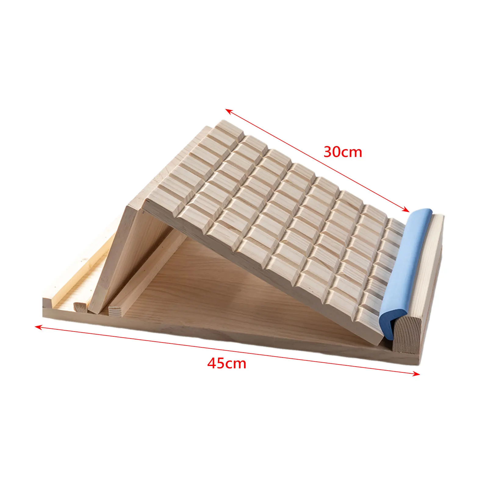 Wooden Slant Board Professional Solid Wood Slant Board for Training Equipment Muscle Stretching Tight Calves Leg Stretch