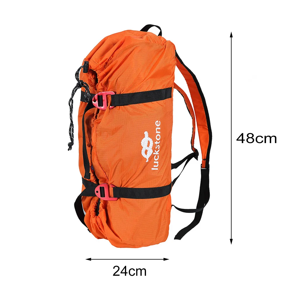 1pc Rock Climbing Rope Cord Carry Bag Outdoor Camping Hiking Storage Bags Backpack Folding Portable Waterproof Ground Mat