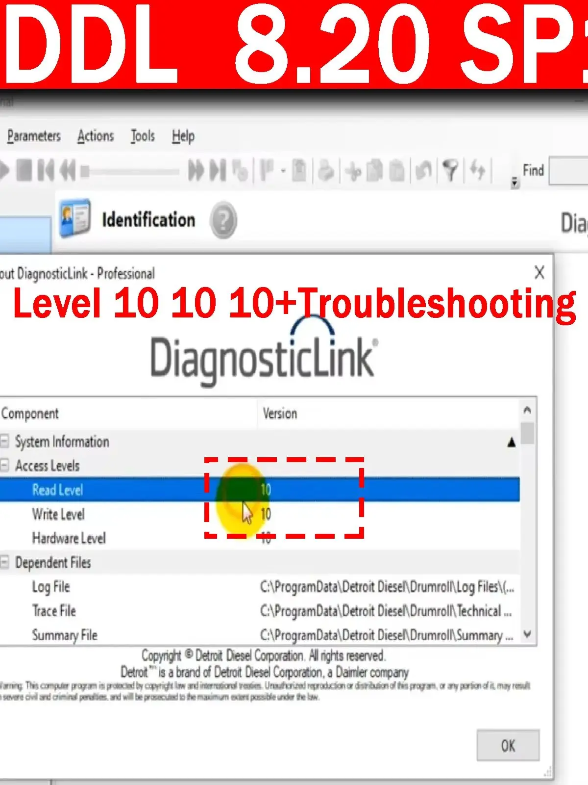 2024 Detroit Diesel Diagnostic Link Professional Level 10 10 10[DDDL 8.20 SP1]+Troubleshooting 09.2024