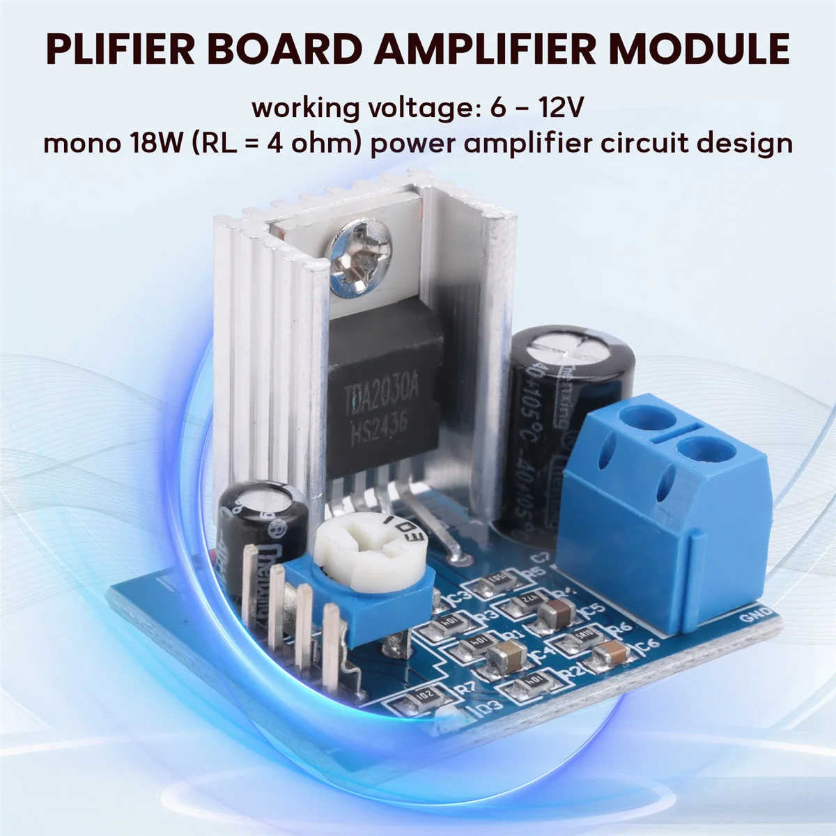 A51I TDA2030A DIY Power Amplifier Module Audio Power Amplifier Board Amplifier Module