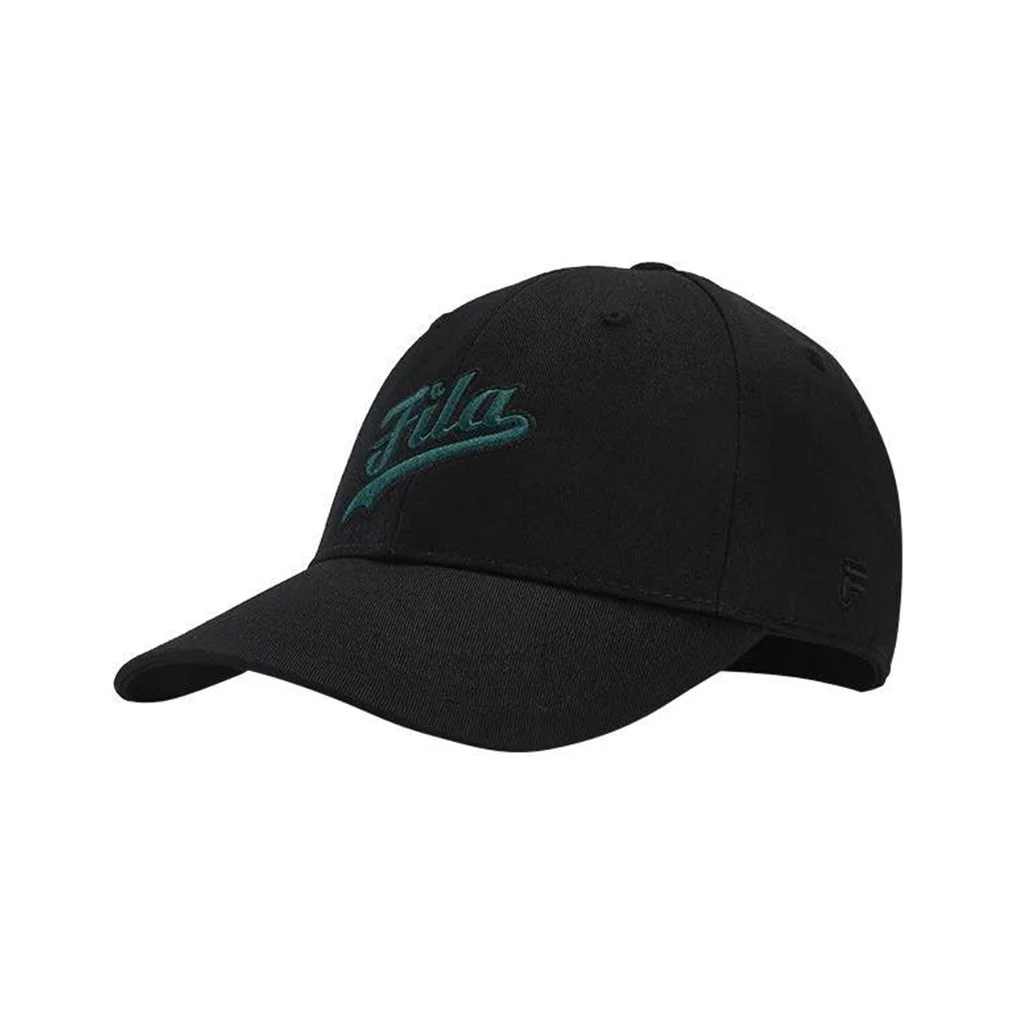 cappellini-da-baseball-in-cotone-fila-fusion-unisex-nero-bianco-t13u412201fbk